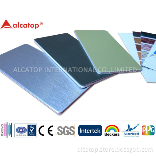PVDF Coated FR 4mm Aluminium Composite Panel
